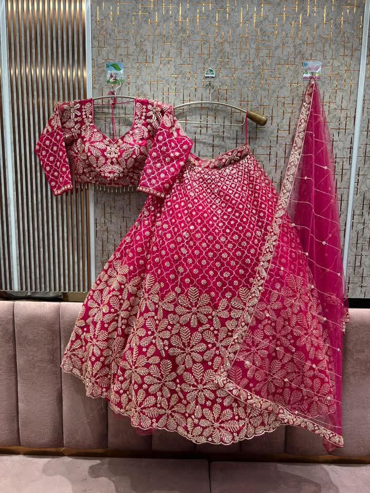 red-heavy-lehenga